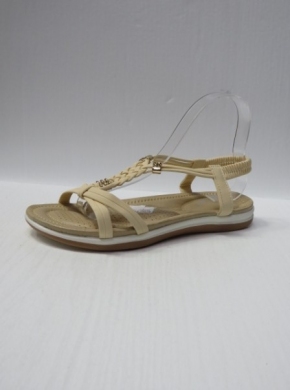 Sandały damskie na płaskim (36-41) FY6966 BEIGE