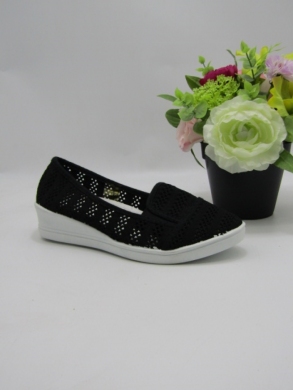 Tenisówki damskie (36-41) 11025-1 BLACK/WHITE