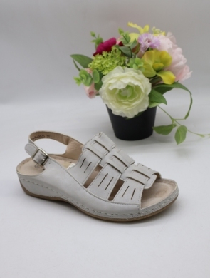 Sandały damskie na koturnie (36-41) 0625 GREY