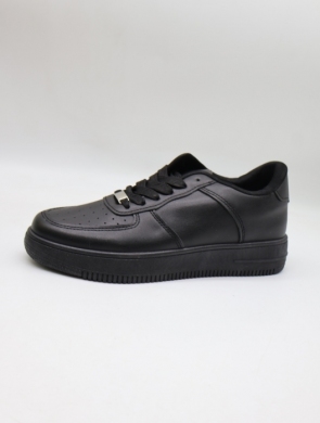 Buty sportowe damskie na płaskim (36-41) EV-43 BLACK