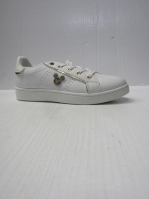Buty sportowe damskie na płaskim (36-41) DD-322 WHITE/GOLD
