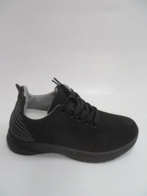 Buty sportowe damskie na płaskim (36-41) YC-26 BLACK