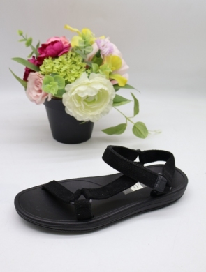 Sandały damskie na płaskim (36-41) DZ307 BLACK