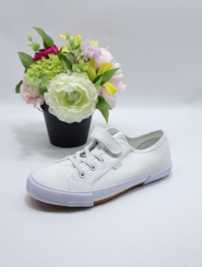 Trampki dziewczęce (32-37) 5SP656-LS WHITE
