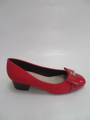 Czółenka damskie na obcasie (36-41) 305 RED