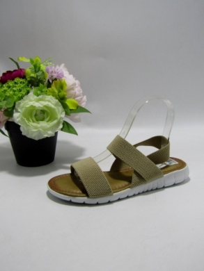 Sandały damskie na płaskim (36-41) 9696 KHAKI