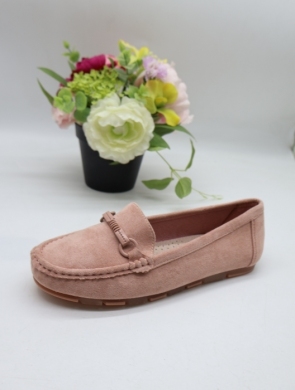 Mokasyny damskie na płaskim (36-41) 6358 PINK