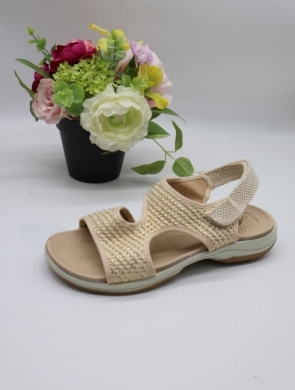 Sandały damskie na płaskim (36-41) R63 BEIGE