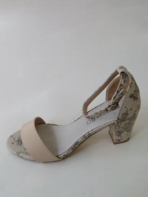 Sandały Damskie na obcasie (36-41) XR281 BEIGE
