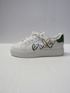 Buty sportowe damskie na płaskim (36-41) 88-182 GREEN
