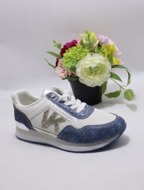 Buty sportowe damskie na płaskim (36-41) J-172 BLUE