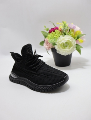 Buty sportowe damskie na płaskim (36-41) XG-26 BLACK