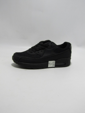 Buty sportowe damskie na płaskim (36-42) 12111-1 BLACK