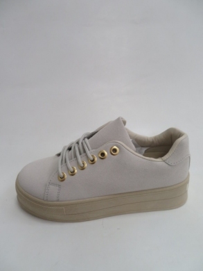 Buty sportowe damskie na płaskim (36-41) 6189 GREY