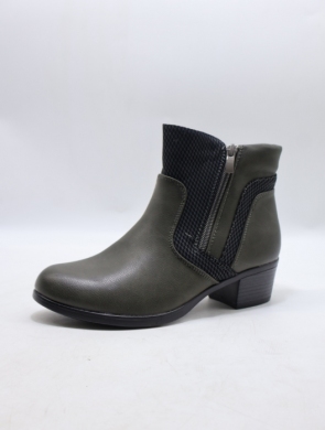 Botki damskie ocieplane na obcasie (36-41) 8688-5