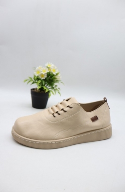 Półbuty damskie na płaskim (39-43) DTC06-15 BEIGE