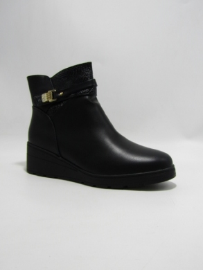 Botki damskie ocieplane na koturnie (36-41) G602-1