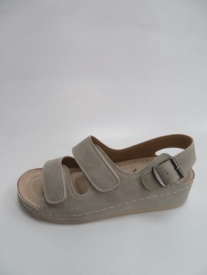 Sandały damskie na płaskim (36-41) 3021 GREY