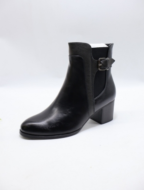 Botki damskie ocieplane na obcasie (36-41) YCC-123 BLACK