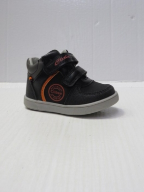 Botki chłopięce (20-25) P558 BLACK/ORANGE