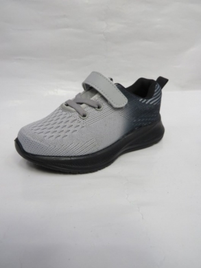 Buty sportowe dziewczęce (25-30) D3-2 GREY/BLACK