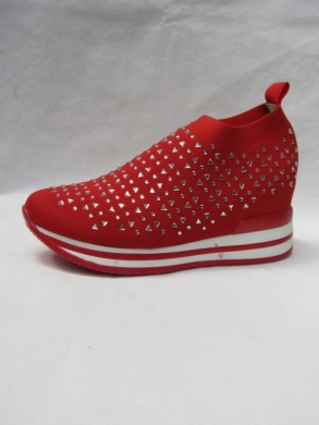 Buty sportowe damskie na koturnie (36-41) 8159-SP RED