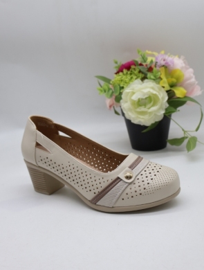 Półbuty damskie na obcasie (36-41) FY060-2 BEIGE