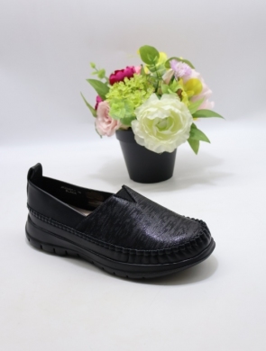 Półbuty damskie na płaskim (36-41) XJK-25807-1 BLACK