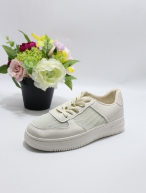 Buty sportowe damskie na płaskim (36-41) XHB-23 BEIGE