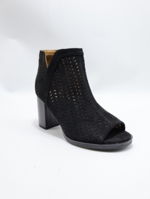 Botki damskie na obcasie (36-41) 3150 BLACK