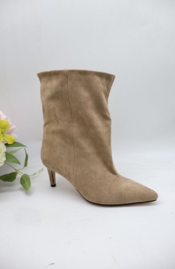 Botki damskie na szpilce (36-41) LA3151 KHAKI