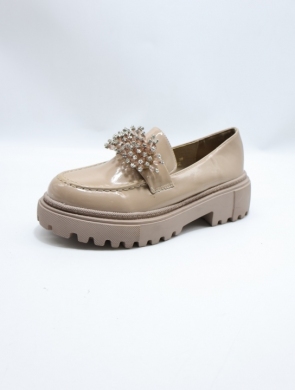 Mokasyny damskie na płaskim (36-41) 8018 BEIGE