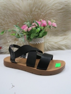 Sandały damskie na płaskim (36-41) WS2131 BLACK