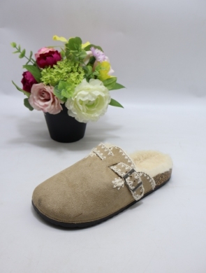 Kapcie damskie ocieplane (36-41) 2155 TAUPE