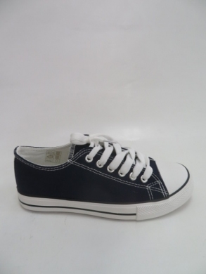 Trampki damskie na płaskim (36-41) 7-B16D NAVY