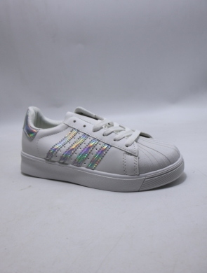 Buty sportowe damskie na płaskim (36-41) AF23-101 WH/COLO