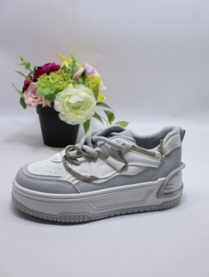 Buty sportowe damskie na płaskim (36-41) A109 GREY