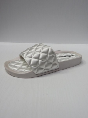 Klapki damskie na płaskim (36-41) RS-68 WHITE