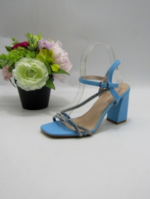 Sandały damskie na obcasie (36-41) 7311-1 BLUE