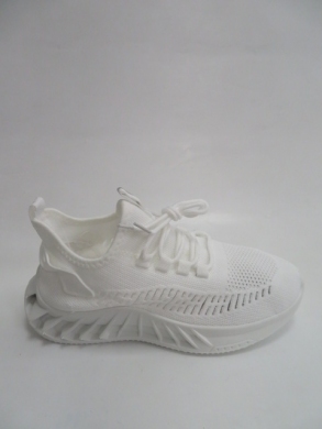 Buty sportowe damskie na płaskim (36-41) 2153-2 WHITE