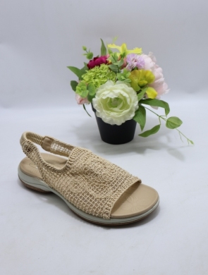 Sandały damskie na płaskim (36-41) RB67 BEIGE