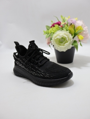 Buty sportowe damskie na płaskim (36-41) J-16 BLACK
