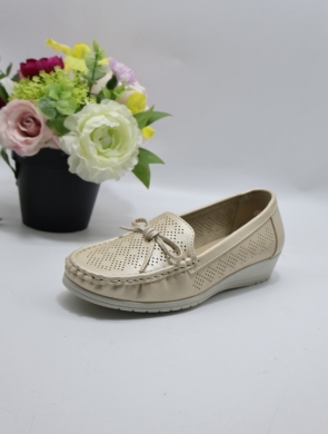 Mokasyny damskie na koturnie (36-41) YEHJ-233 BEIGE
