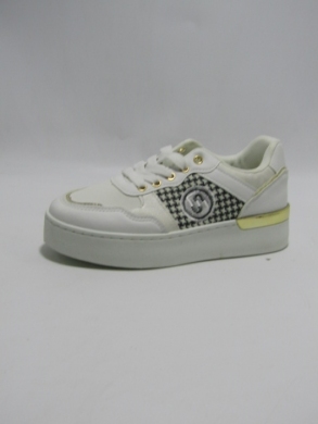 Buty sportowe damskie na płaskim (36-41) 2250 WHITE