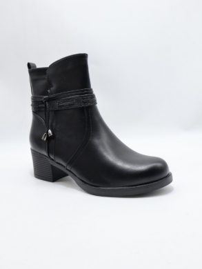 Botki damskie ocieplane na obcasie (36-41) 2870-1