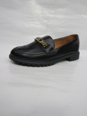 Mokasyny damskie na płaskim (36-41) W-226 BLACK