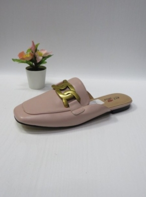 Klapki damskie na płaskim (36-41) 456-2A PINK