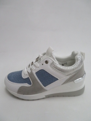 Sportowe Damskie na koturnie (36-41) BO-712 BLUE