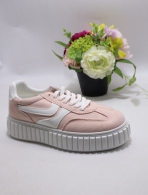 Buty sportowe damskie na płaskim (36-41) A88-225 PINK