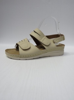 Sandały damskie na koturnie (36-41) KH1102 BEIGE